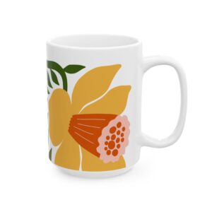 Retro Interactive Menopause Mug | Coffee Cup with Hidden QR Code & 365 Daily Changing Messages