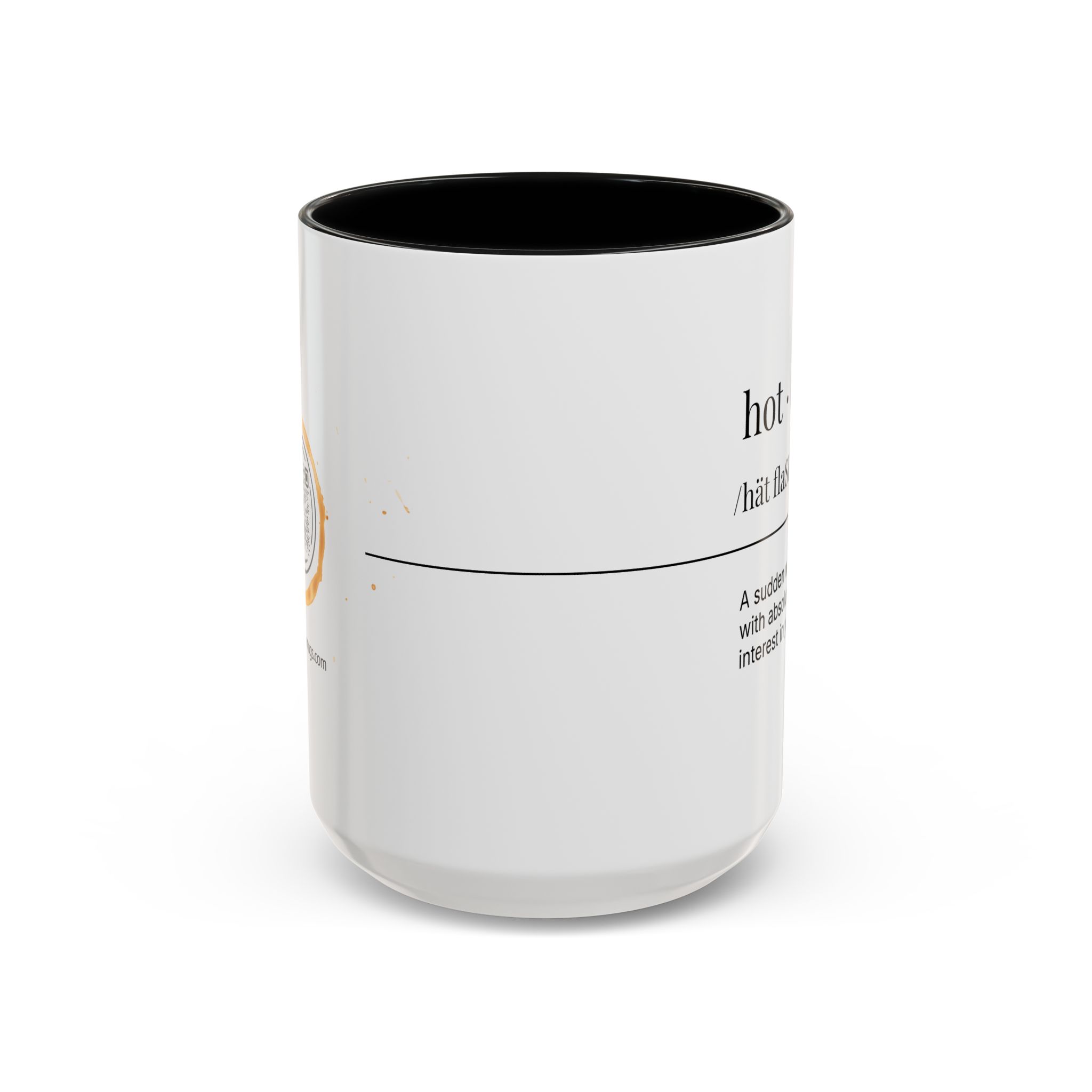 Hot Flash Mug | Menopause Coffee Cup with QR Code | 365 Days of Daily Wisdom Gift - Image 9