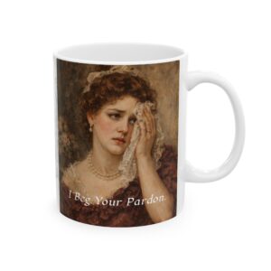 Bridgerton Inspired Hormone Mug | Menopause Coffee Cup with Interactive QR Code | 365 Days of Daily Messages