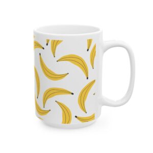 Going Bananas Print Coffee Mug with QR Code | 365 Daily Changing Messages | Interactive Menopause Gift | 11oz or 15oz