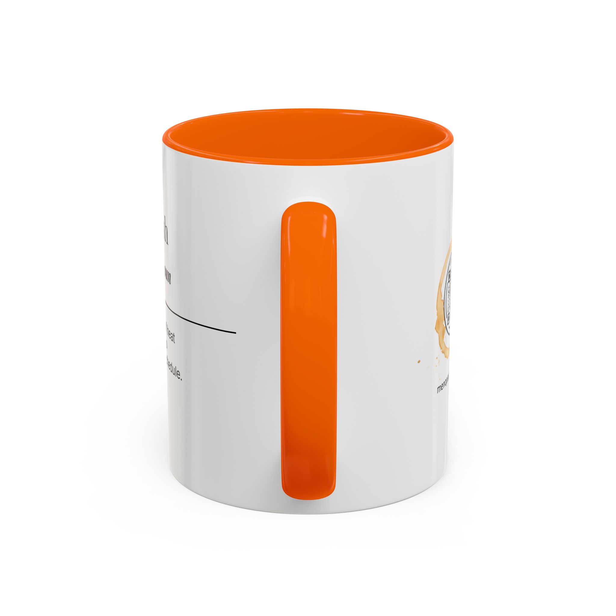 Hot Flash Mug | Menopause Coffee Cup with QR Code | 365 Days of Daily Wisdom Gift - Image 4