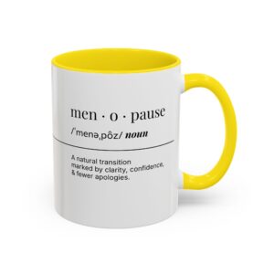 The Menopause Mug | Hormone Coffee Cup with Interactive QR Code | 365 Days of Daily Wisdom Gift